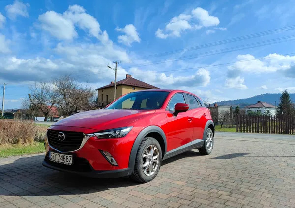 mazda recz Mazda CX-3 cena 70900 przebieg: 100000, rok produkcji 2017 z Recz